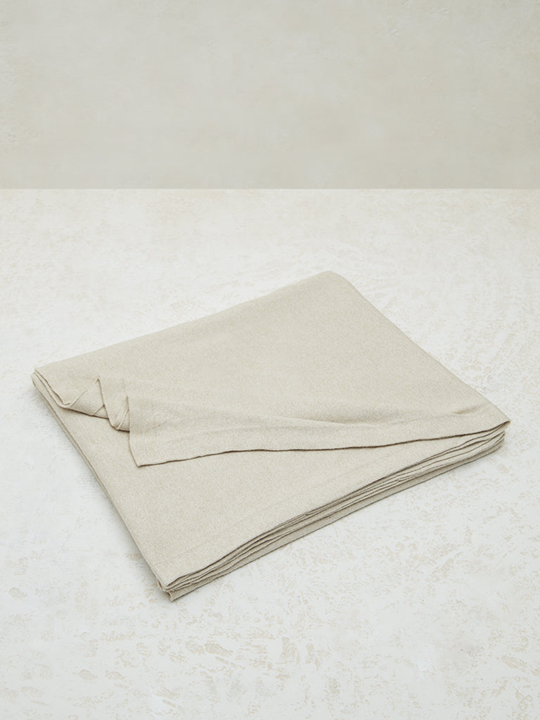 Westside Home Beige Throw