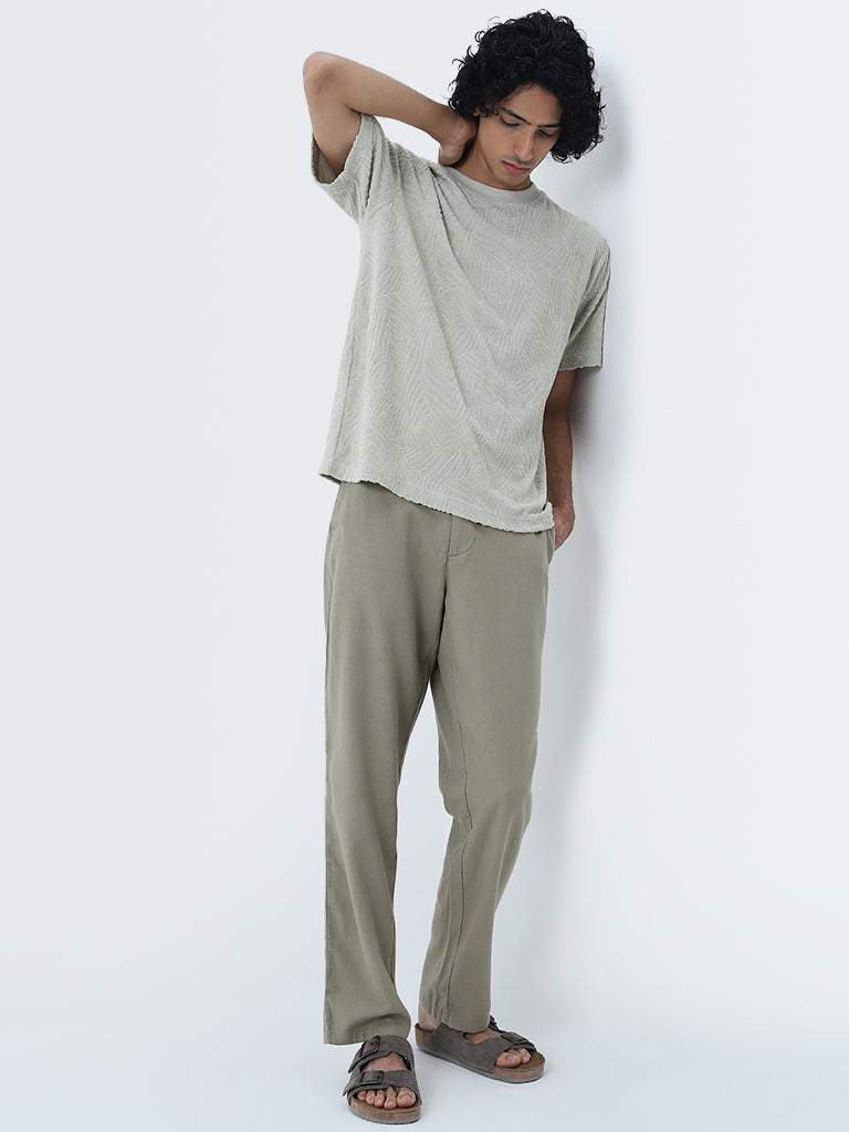 ETA Sage Relaxed-Fit Mid-Rise Cotton Chinos