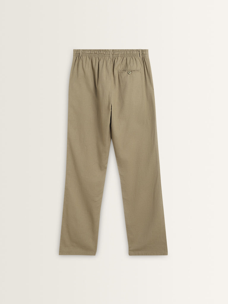 ETA Sage Relaxed-Fit Mid-Rise Cotton Chinos