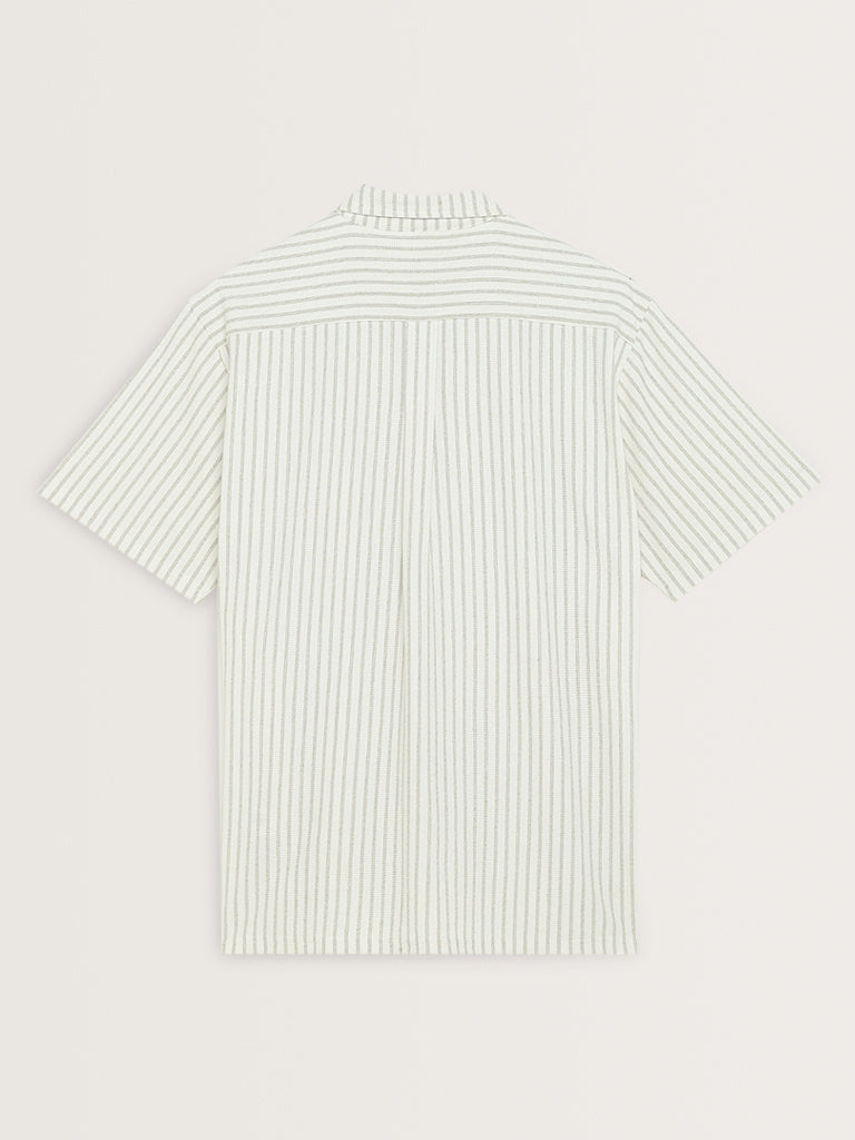 ETA Off-White Stripes Relaxed-Fit Shirt