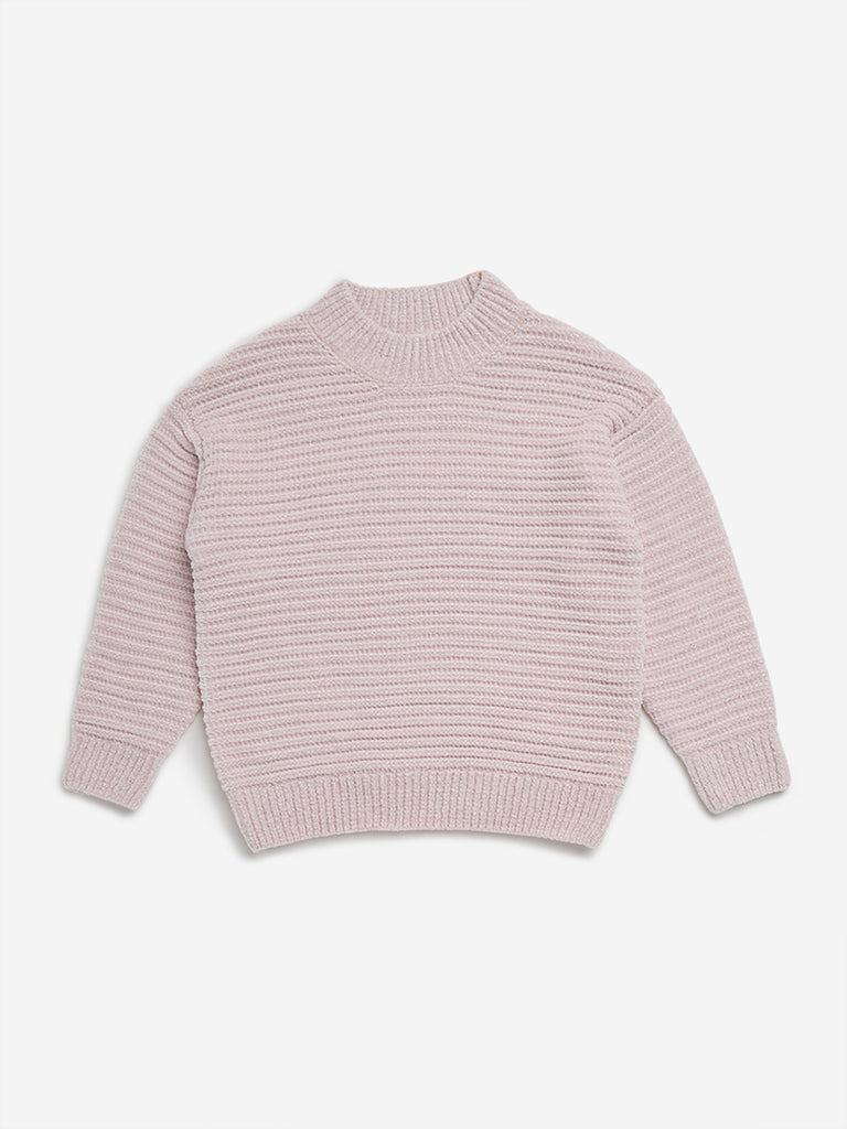 HOP Kids Pink Knitted Sweater