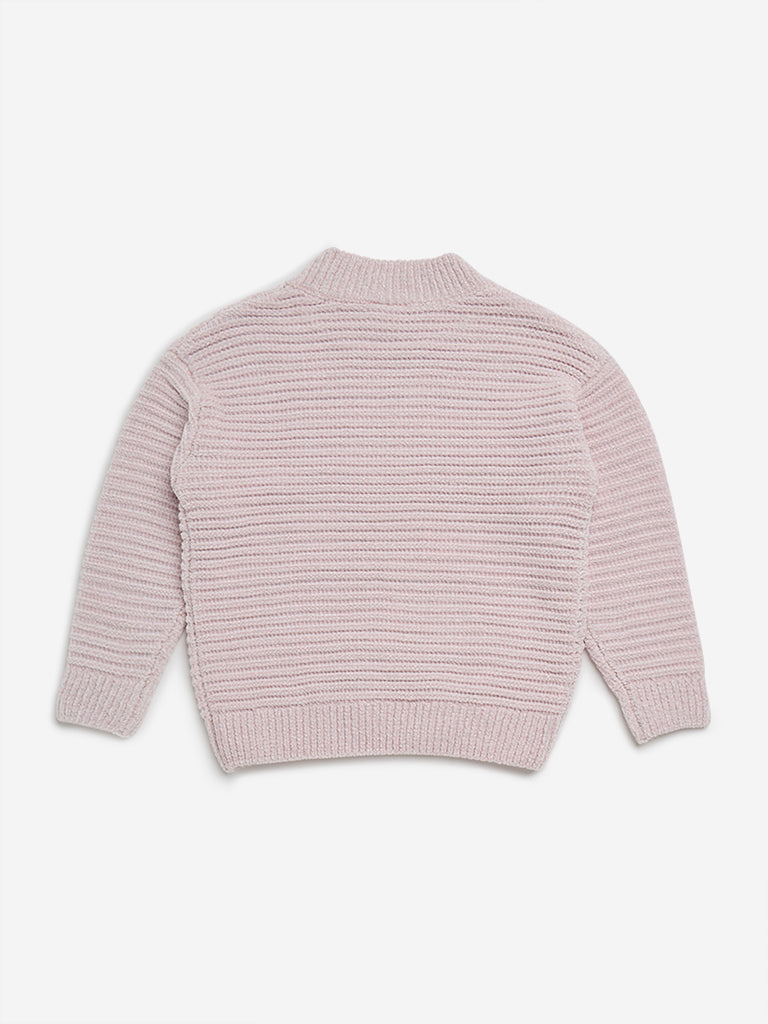 HOP Kids Pink Knitted Sweater