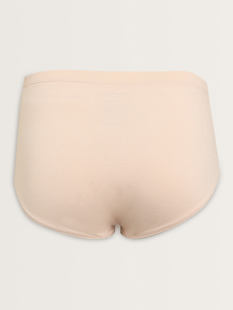 Wunderlove Light Beige Seam-Free Full Brief