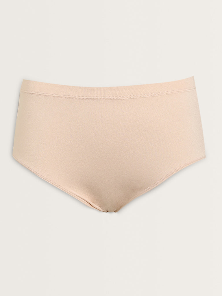 Wunderlove Light Beige Seam-Free Full Brief