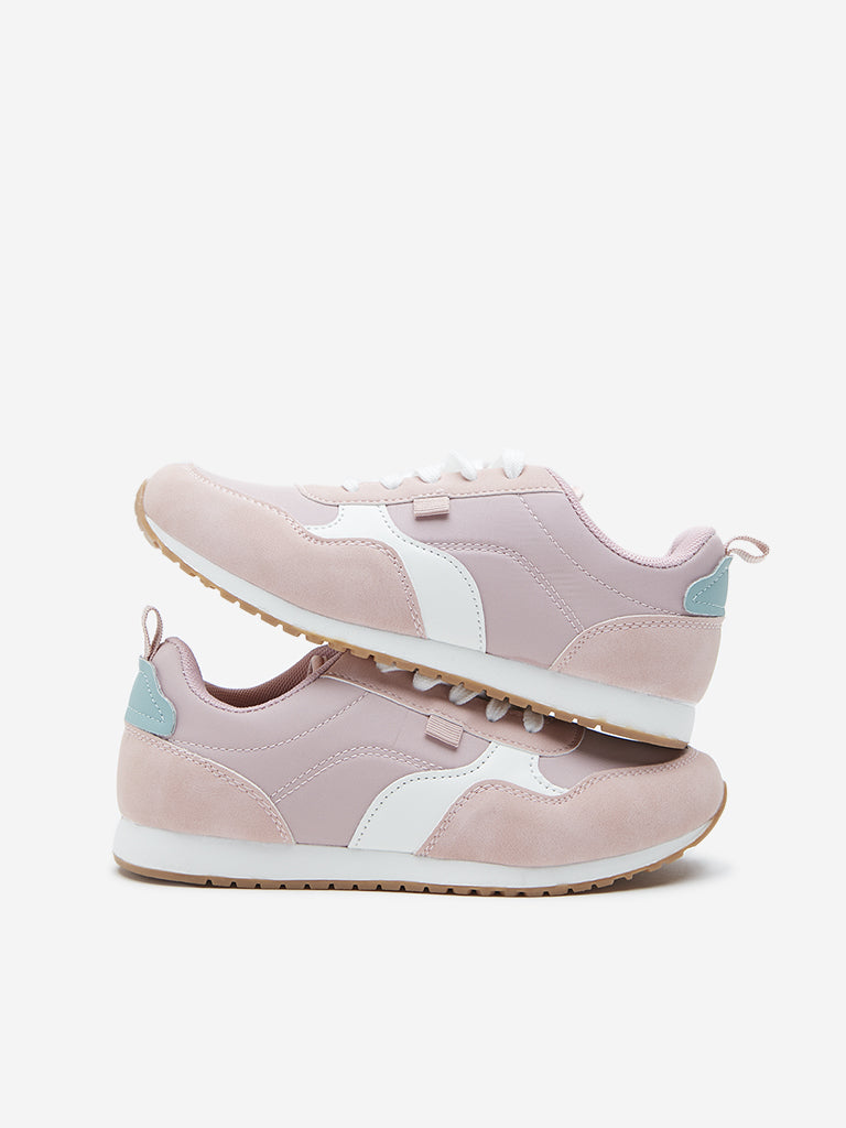 Blush pink sneakers online