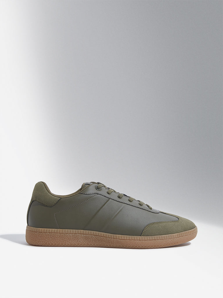 SOLEPLAY Olive Lace-Up Sneakers