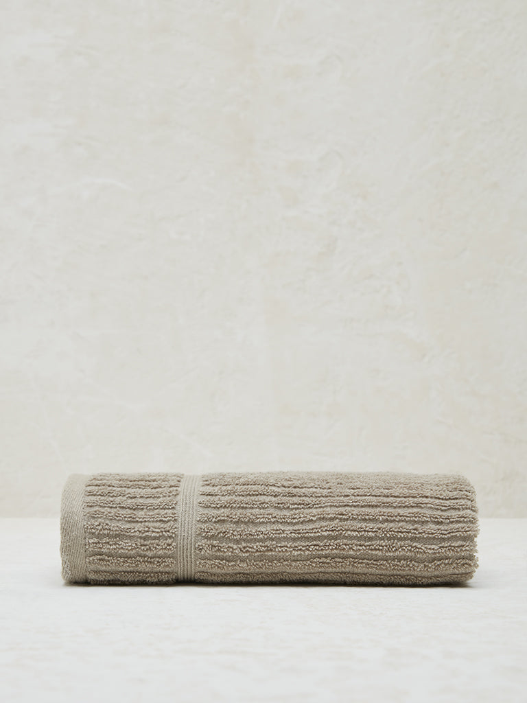 Westside Home Taupe Hand Towel