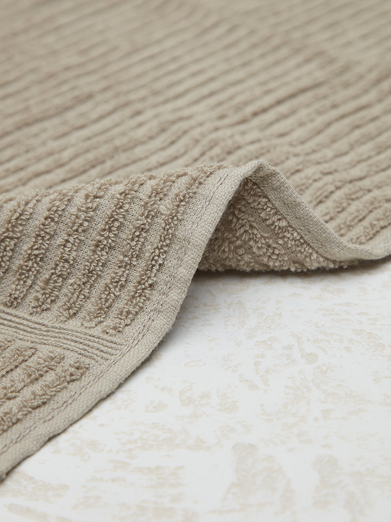 Westside Home Taupe Hand Towel