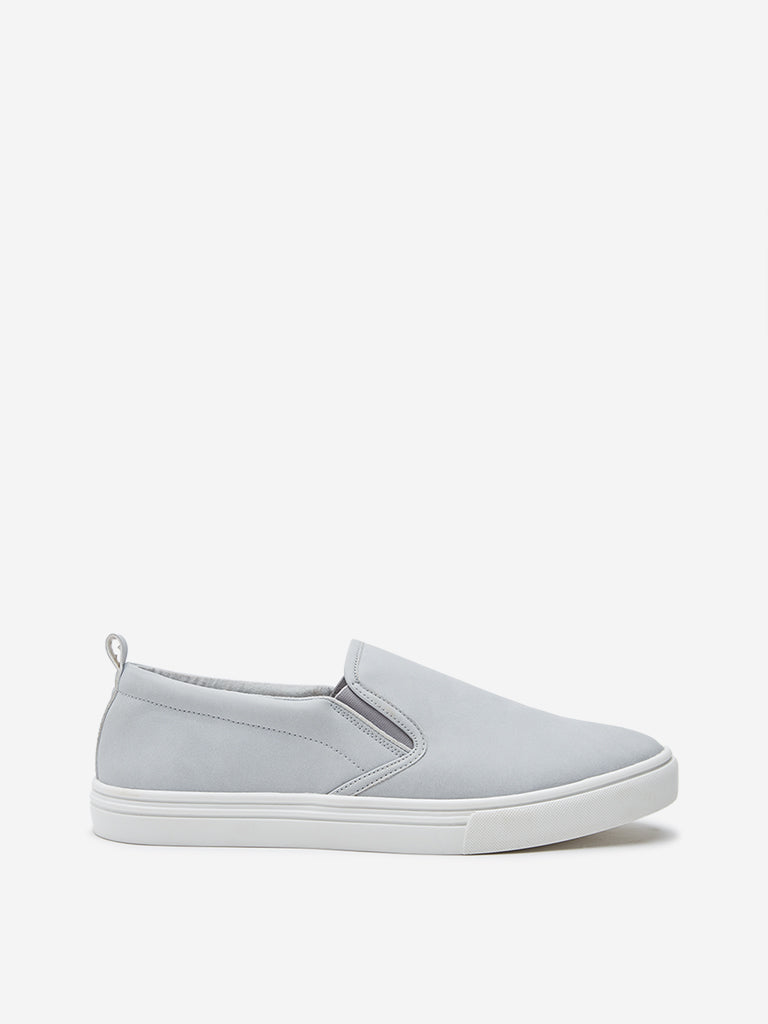 SOLEPLAY Grey Slip-On Shoes