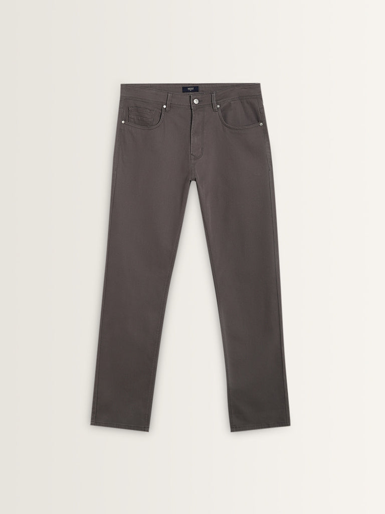 Ascot Charcoal Relaxed - Fit Mid - Rise Jeans