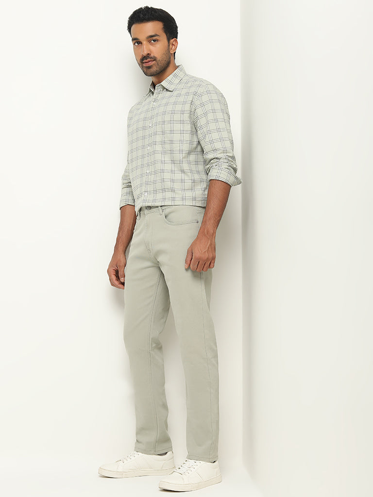Ascot Light Sage Relaxed - Fit Mid - Rise Jeans