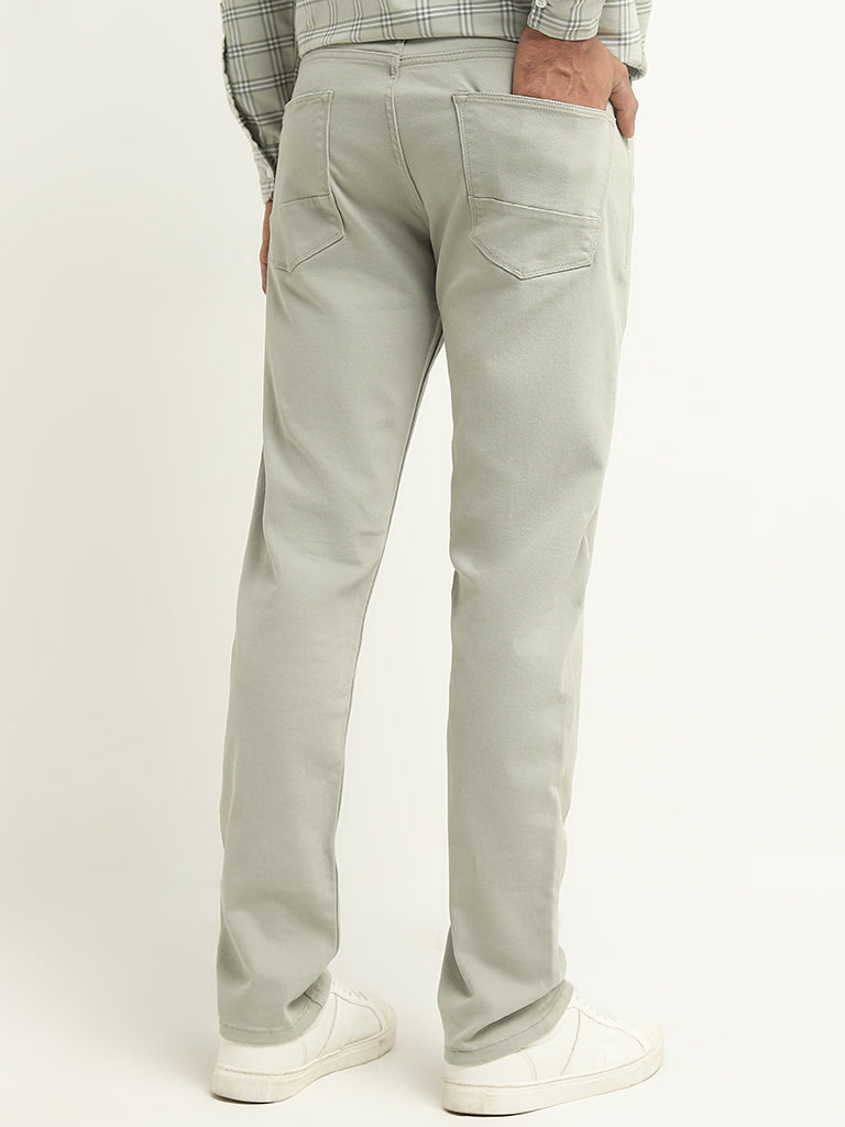Ascot Light Sage Relaxed - Fit Mid - Rise Jeans