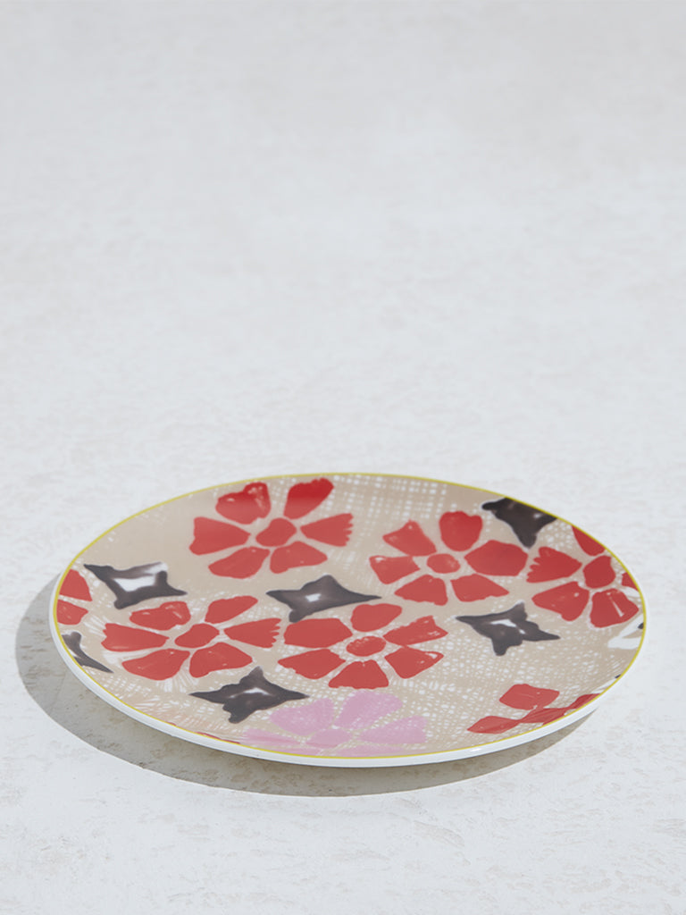 Westside Home Multicolour Floral Design Side Plate