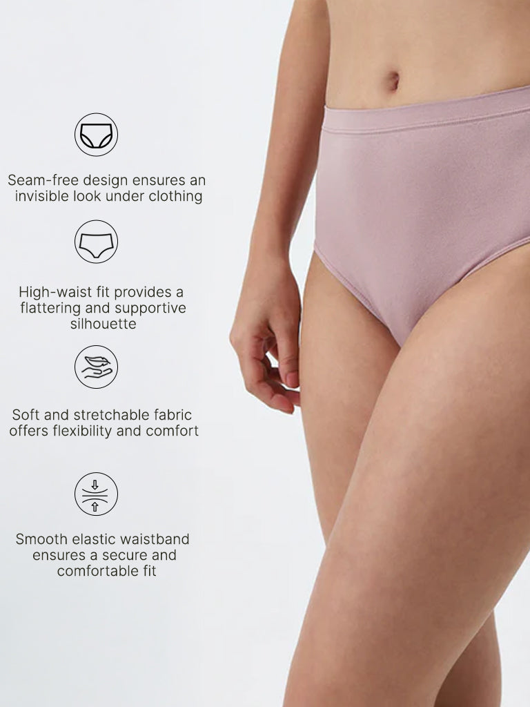 Wunderlove Dusty Rose Seamfree Full Brief