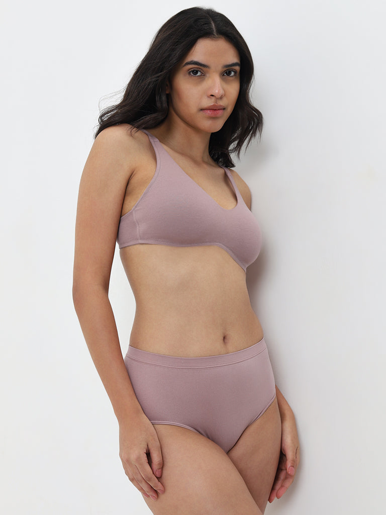 Wunderlove Dusty Rose Seamfree Full Brief