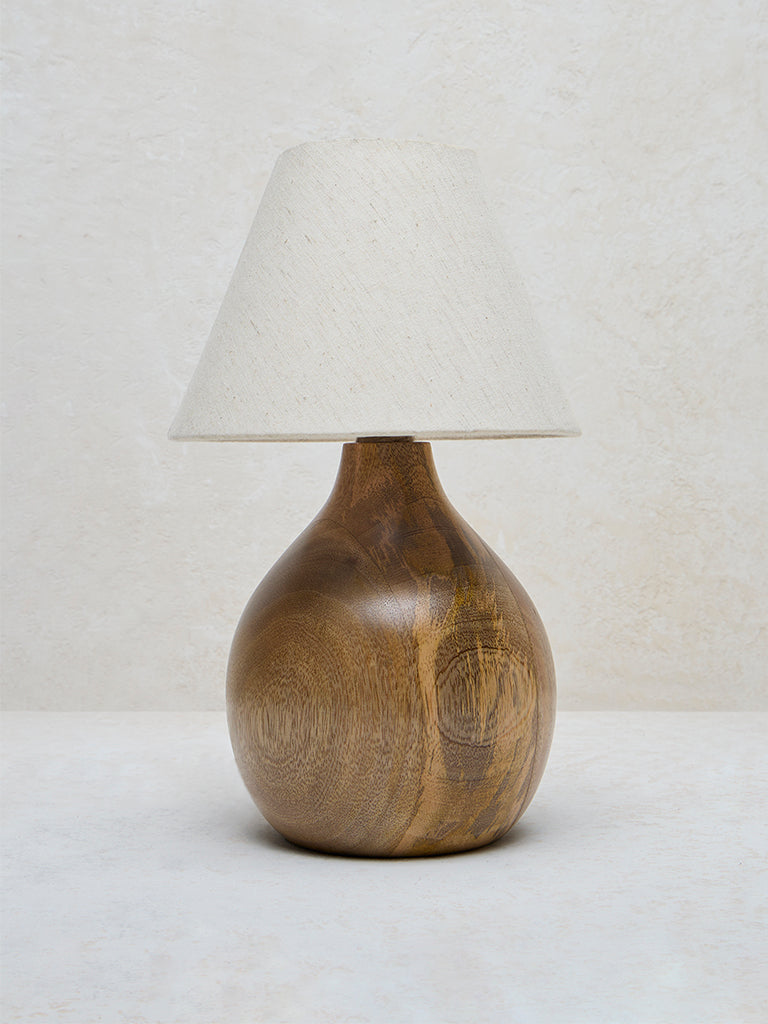 Westside Home Brown Ritz Table Lamp- Medium