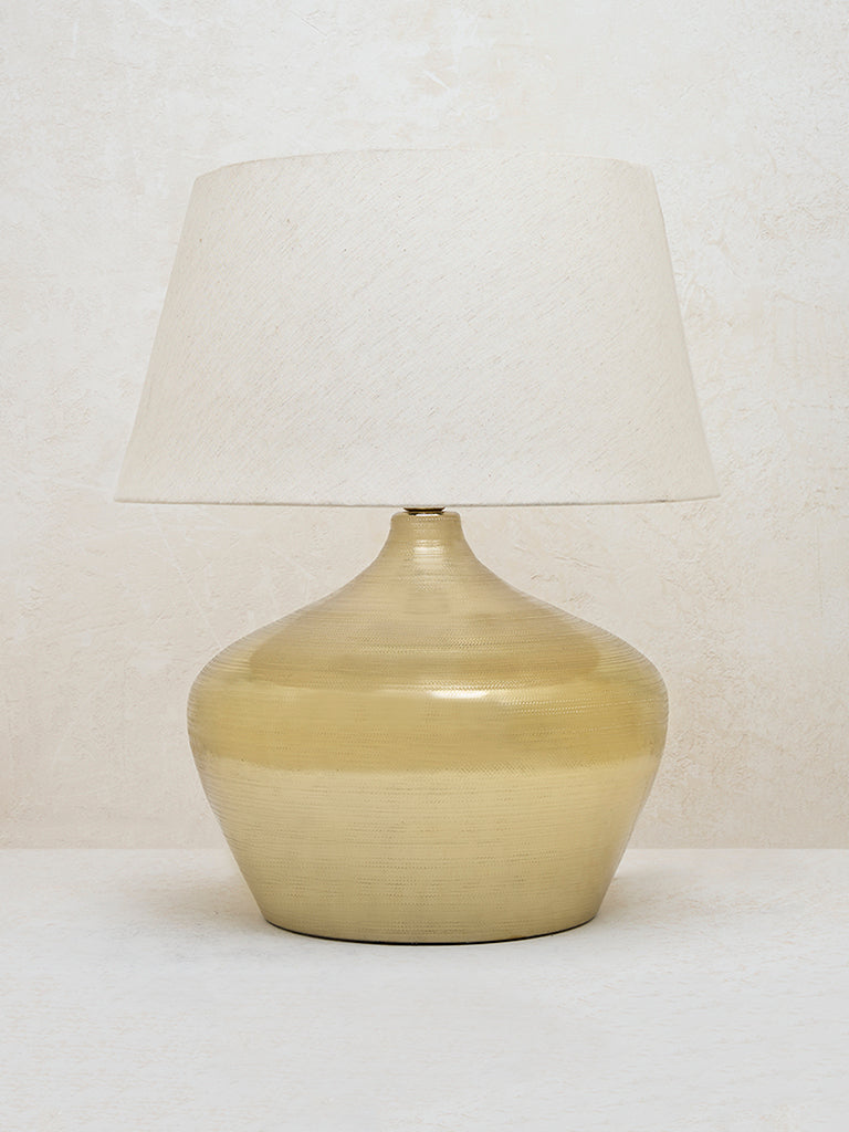 Westside Home Gold Dome Table Lamp- Large