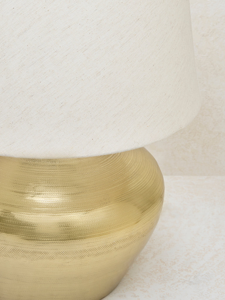 Westside Home Gold Dome Table Lamp- Large