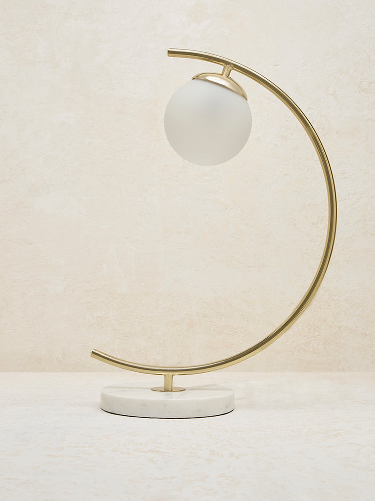 Westside Home Gold Andorra Table Lamp- Medium