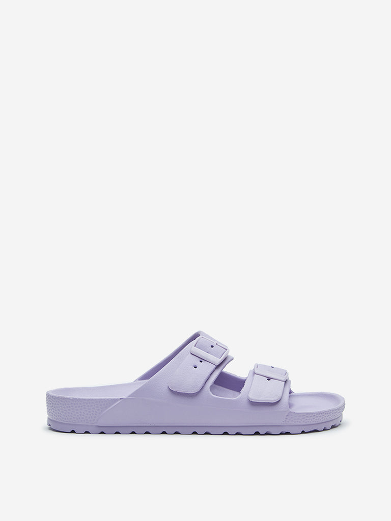 LUNA BLU Lilac Double Band Flip-Flop