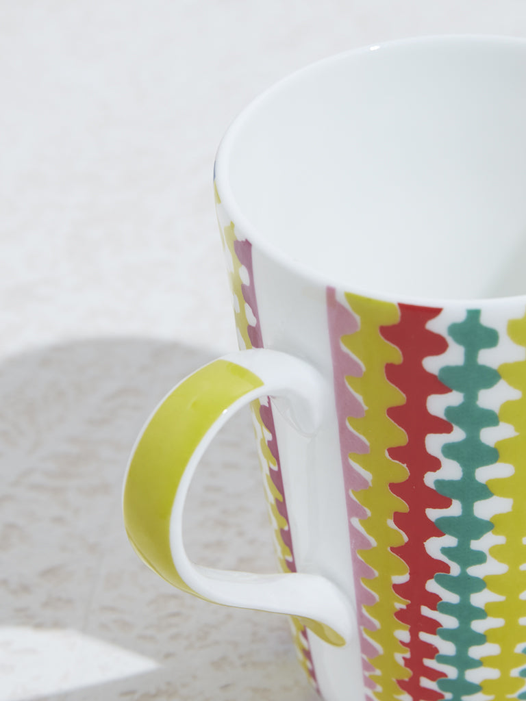 Westside Home Multicolour Abstract Design Small Devonia Mug