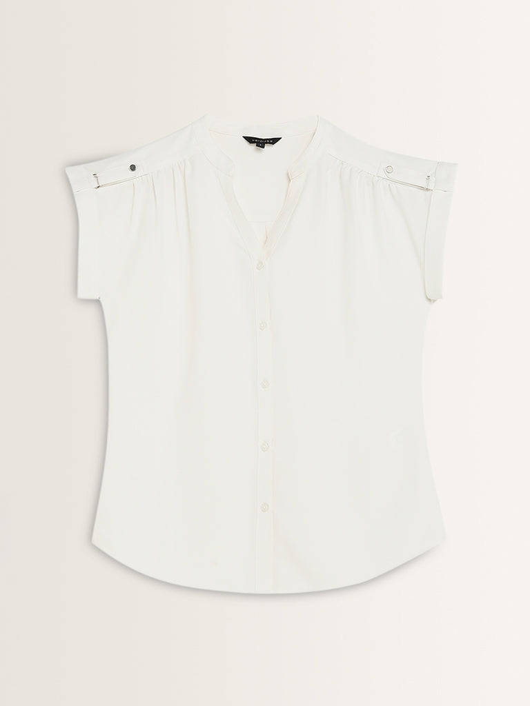 Wardrobe White Solid Top