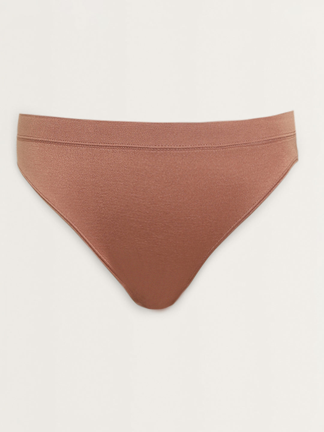 Superstar Brown Seamfree Bikini Cotton Brief