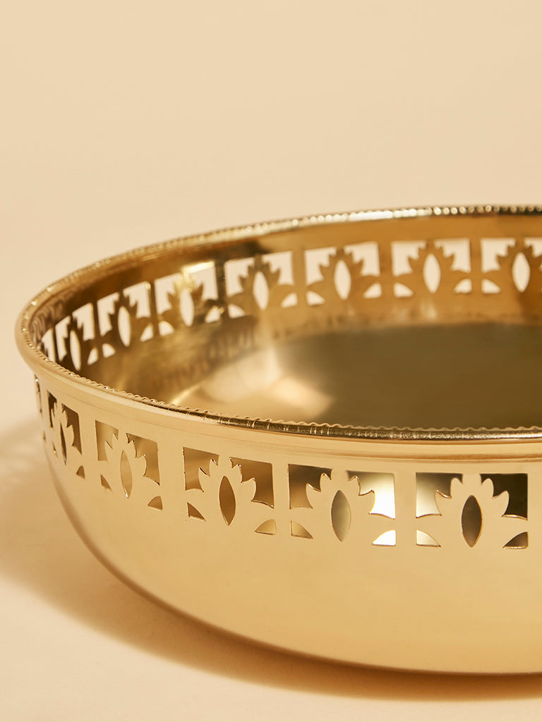 Westside Home Gold Urli Bowl- Festive Season Gift