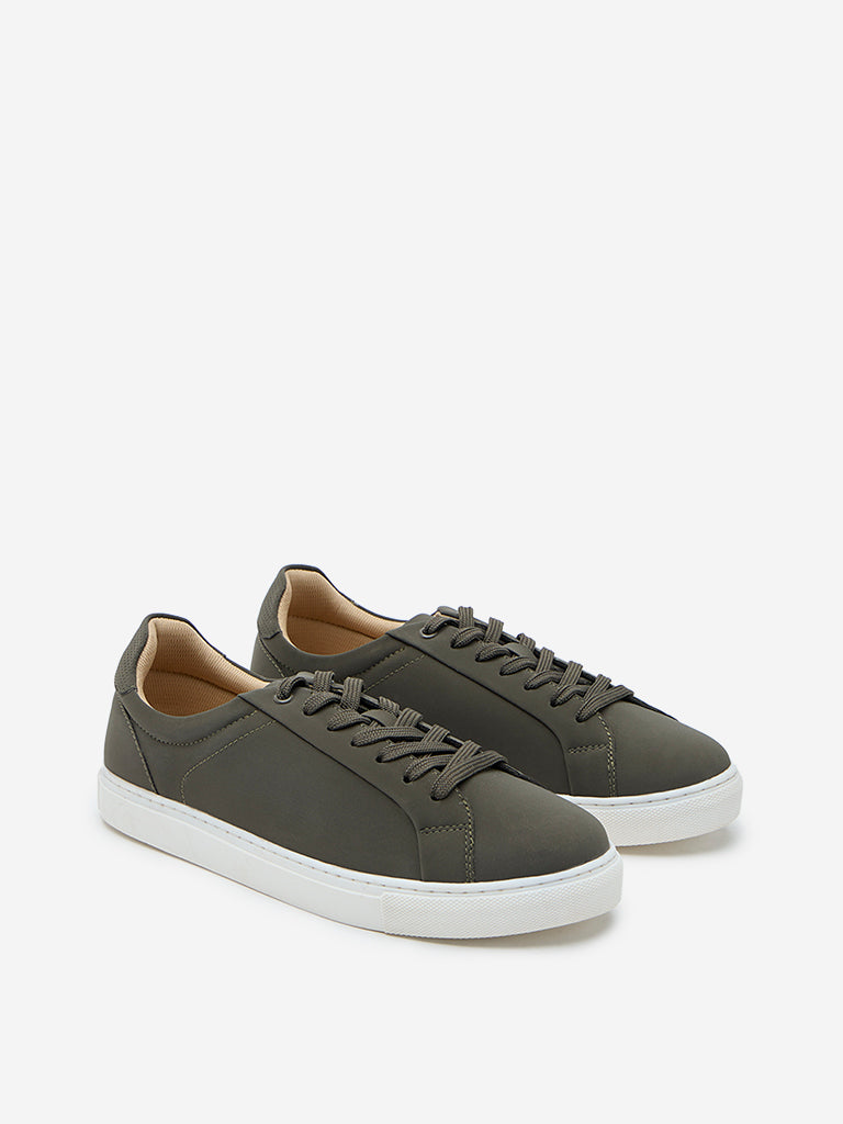 SOLEPLAY Olive Lace-Up Sneakers