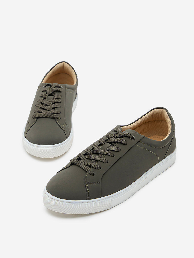 SOLEPLAY Olive Lace-Up Sneakers