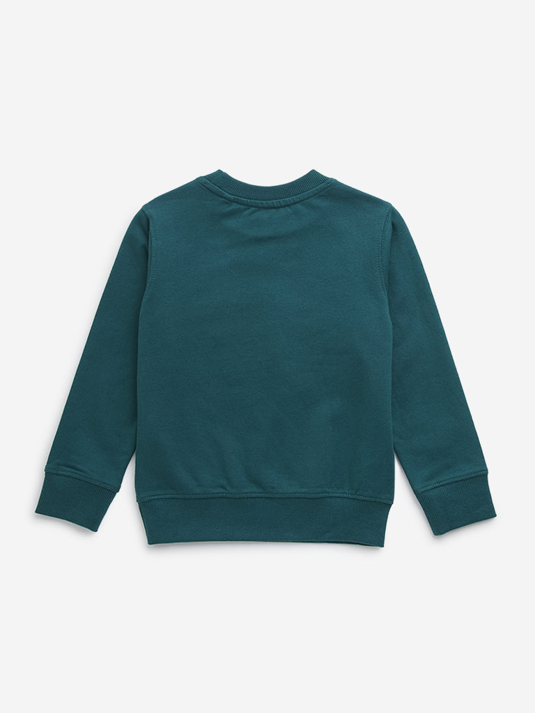 Kids green sweatshirt best sale