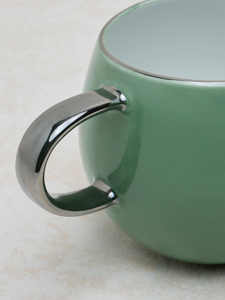 Westside Home Green Solid Mug