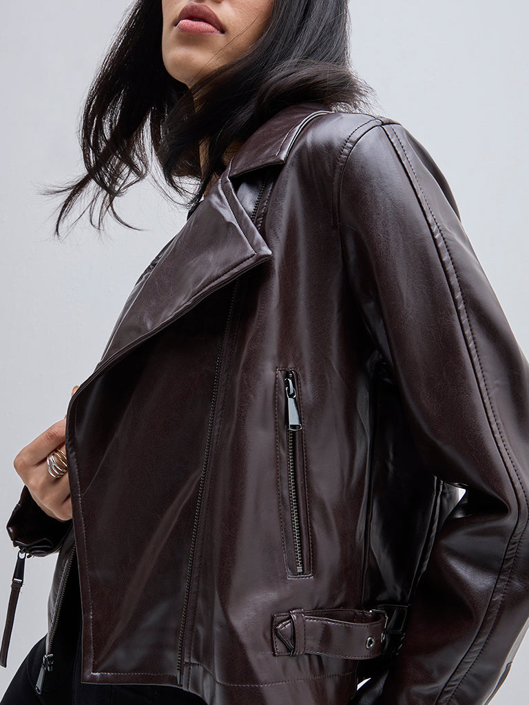 Buy Faux Leather Jacket