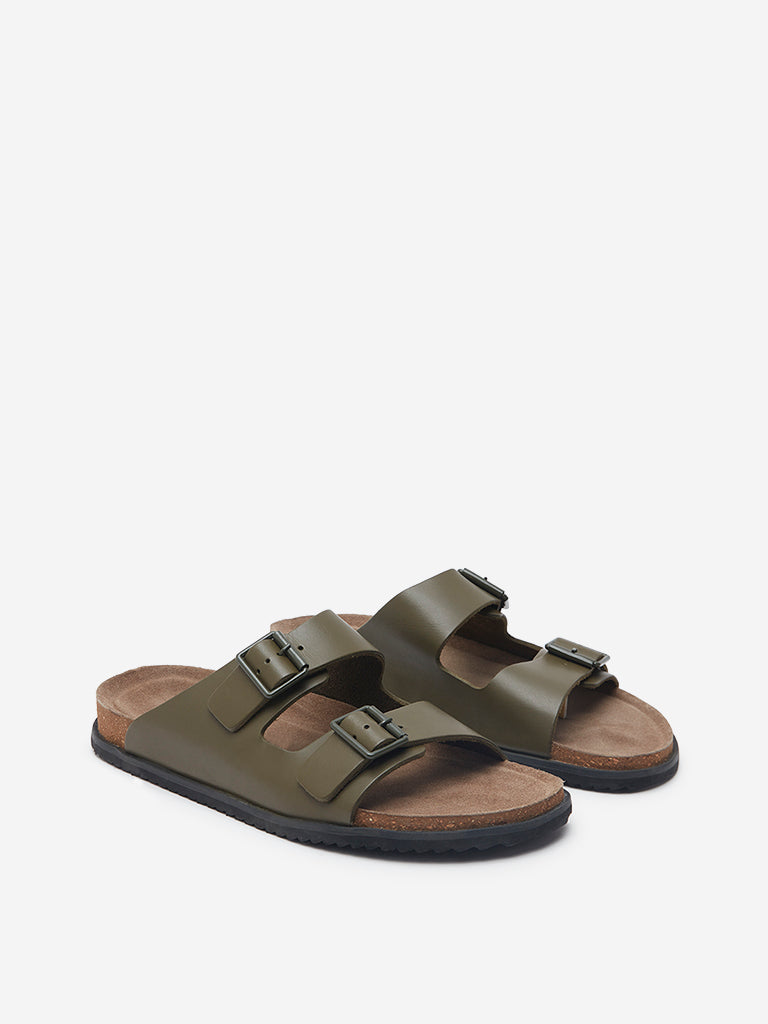 SOLEPLAY Olive Slip-On Comfort Sandals