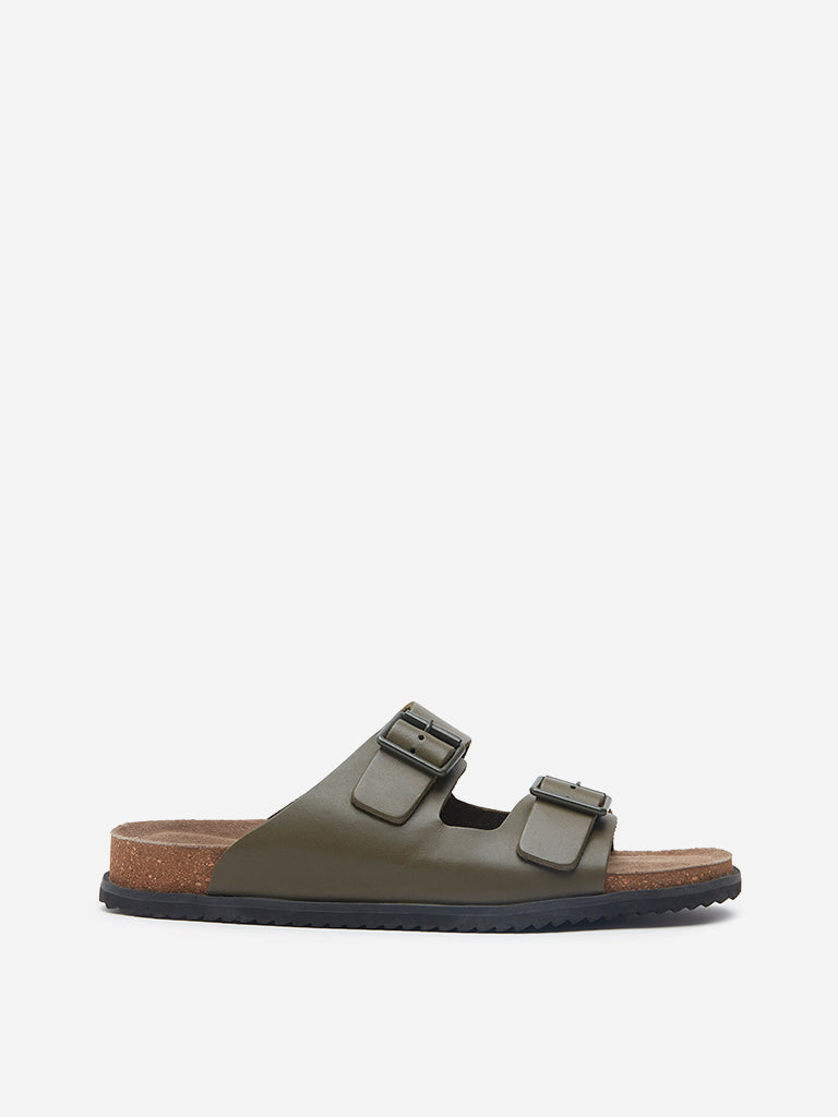 SOLEPLAY Olive Slip-On Comfort Sandals