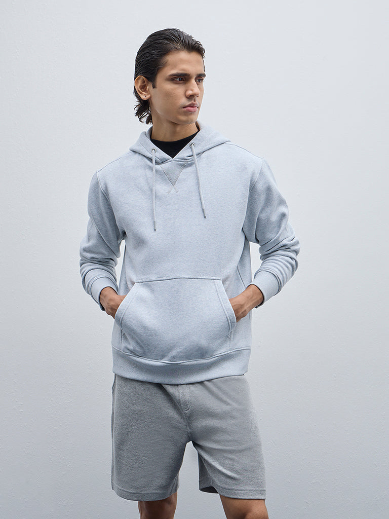 WES Casuals Grey Relaxed-Fit Sweatshirt