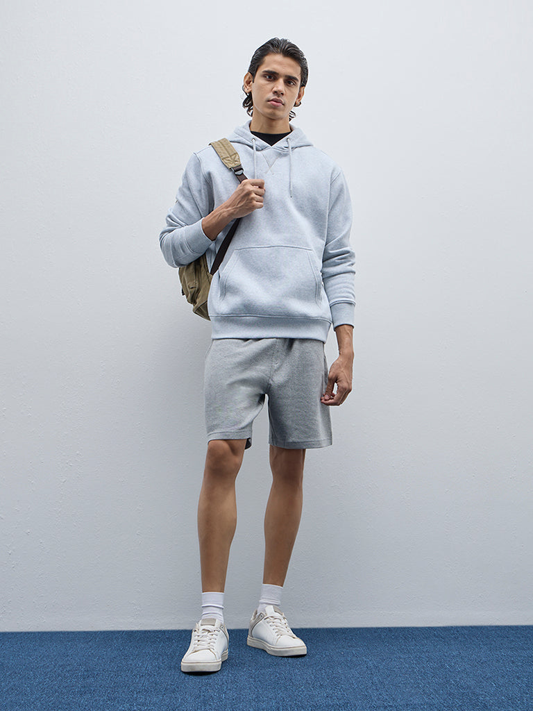 WES Casuals Grey Relaxed-Fit Sweatshirt