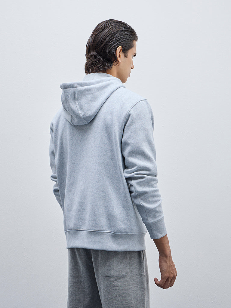 WES Casuals Grey Relaxed-Fit Sweatshirt