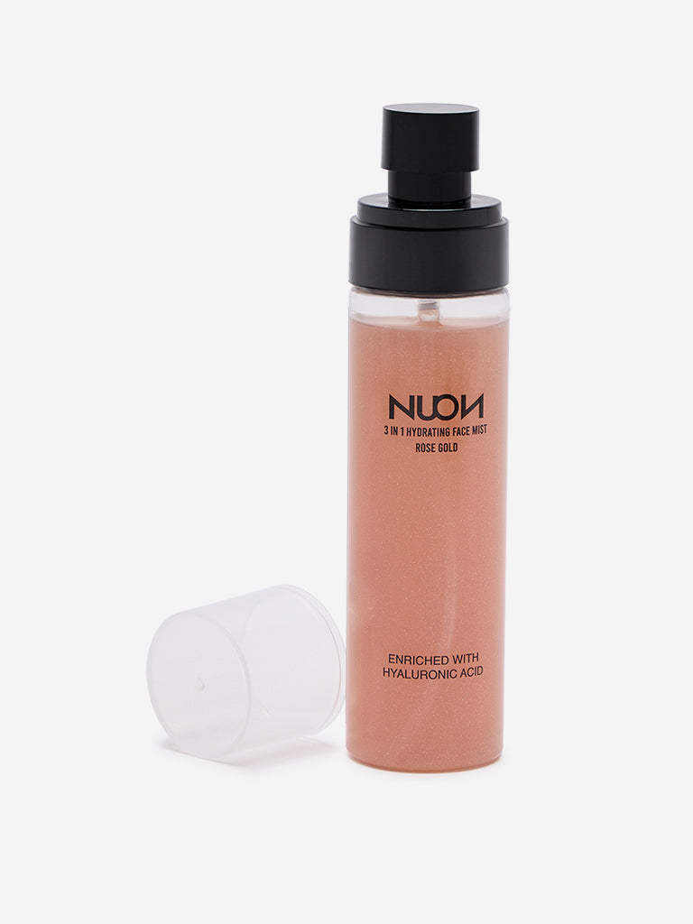 Nuon 3 in 1 Rose Gold Hydrating Face Mist - 100 ML