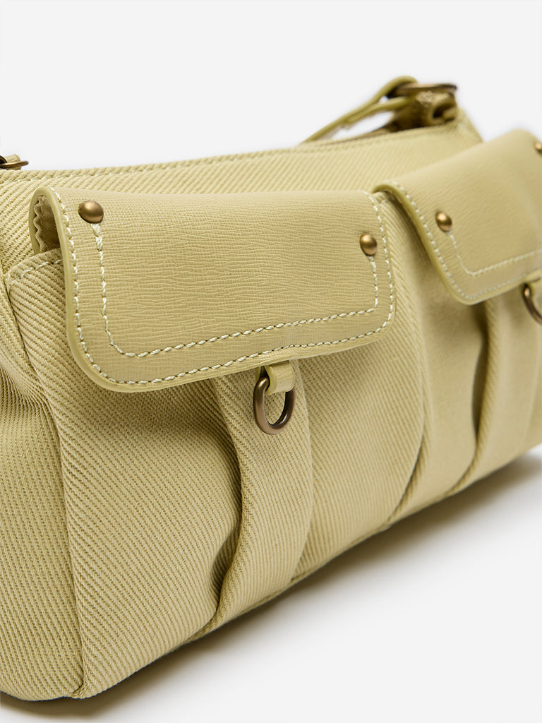 Westside Olive Multipurpose Shoulder Bag