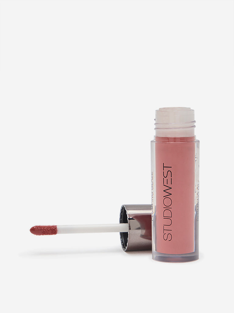 Studiowest Bare Peach C-01 Glass Bomb Lip Glaze Plumper - 4.2 ML