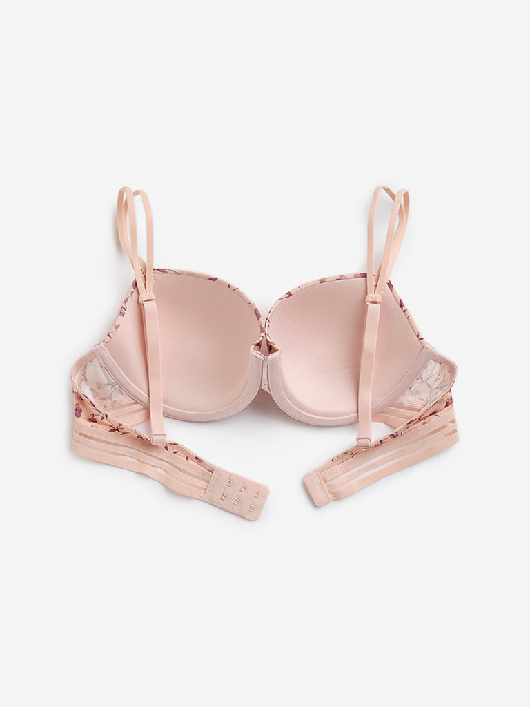 Wunderlove Mauve Underwired Bra - Pack of 2