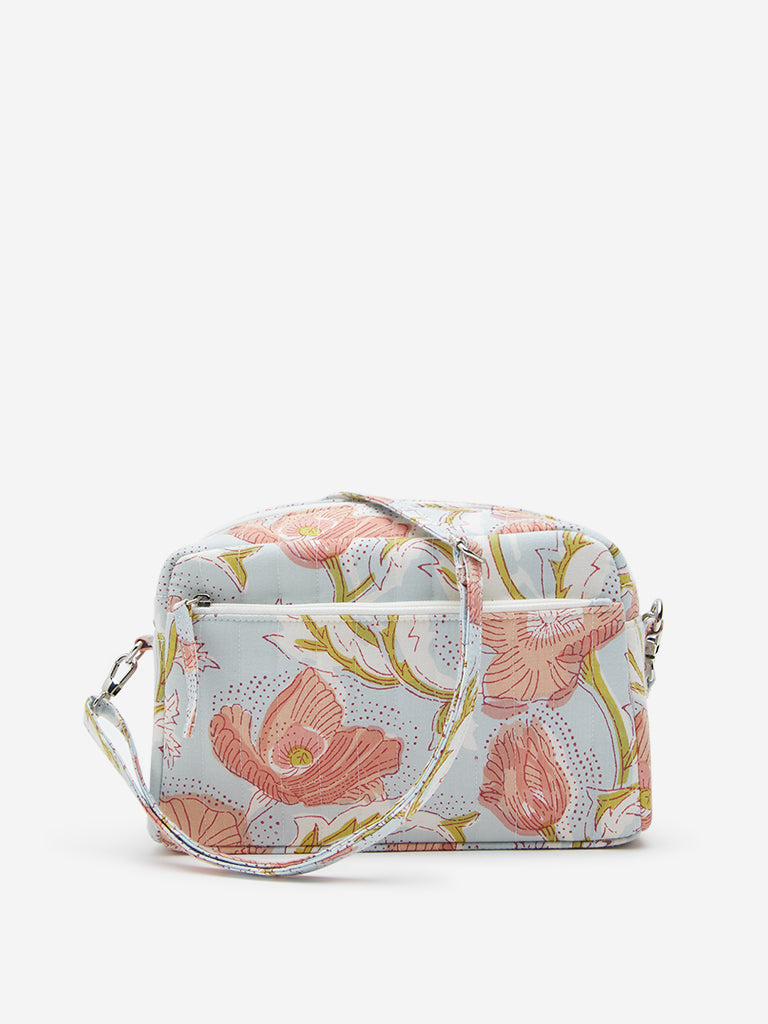 Westside Multicolour Floral Printed Crossbody Bag