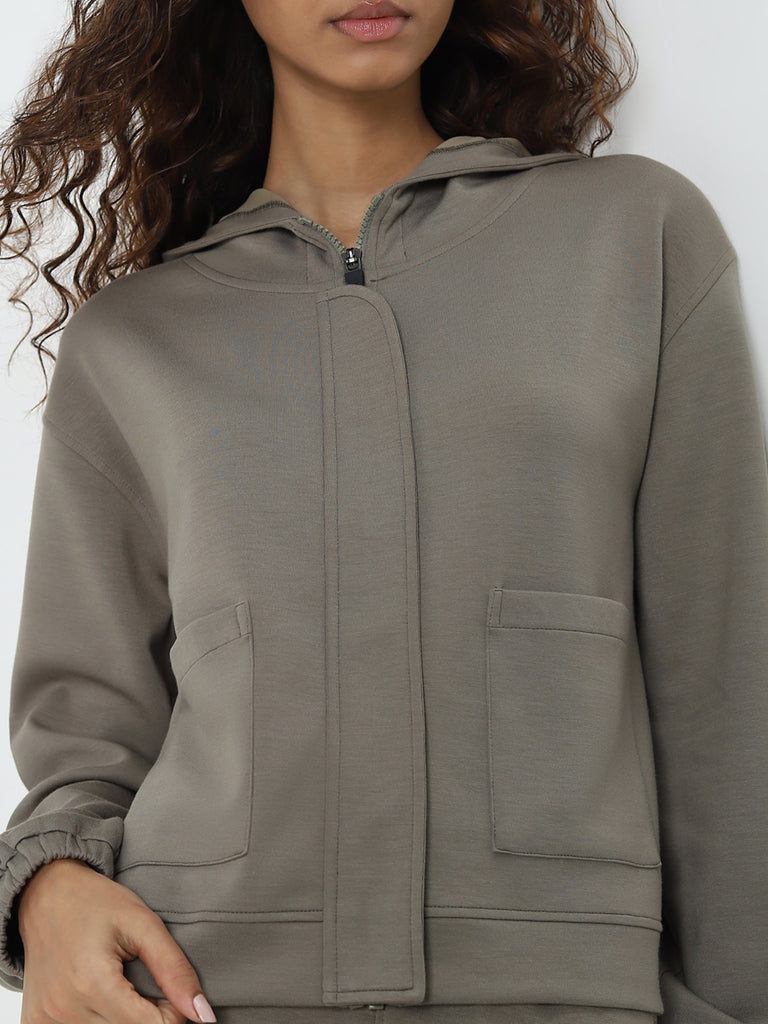 Studiofit Sage Hooded Jacket