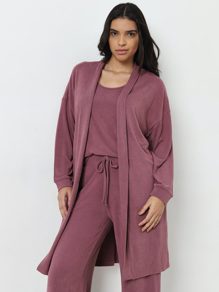 Wunderlove Mauve Shrug