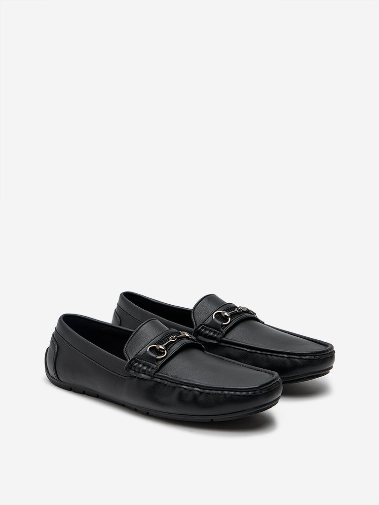 SOLEPLAY Black Penny Loafers