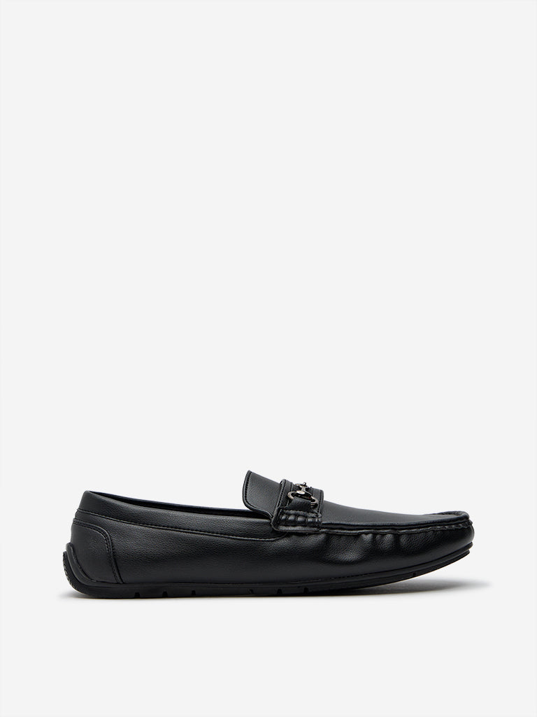 SOLEPLAY Black Penny Loafers