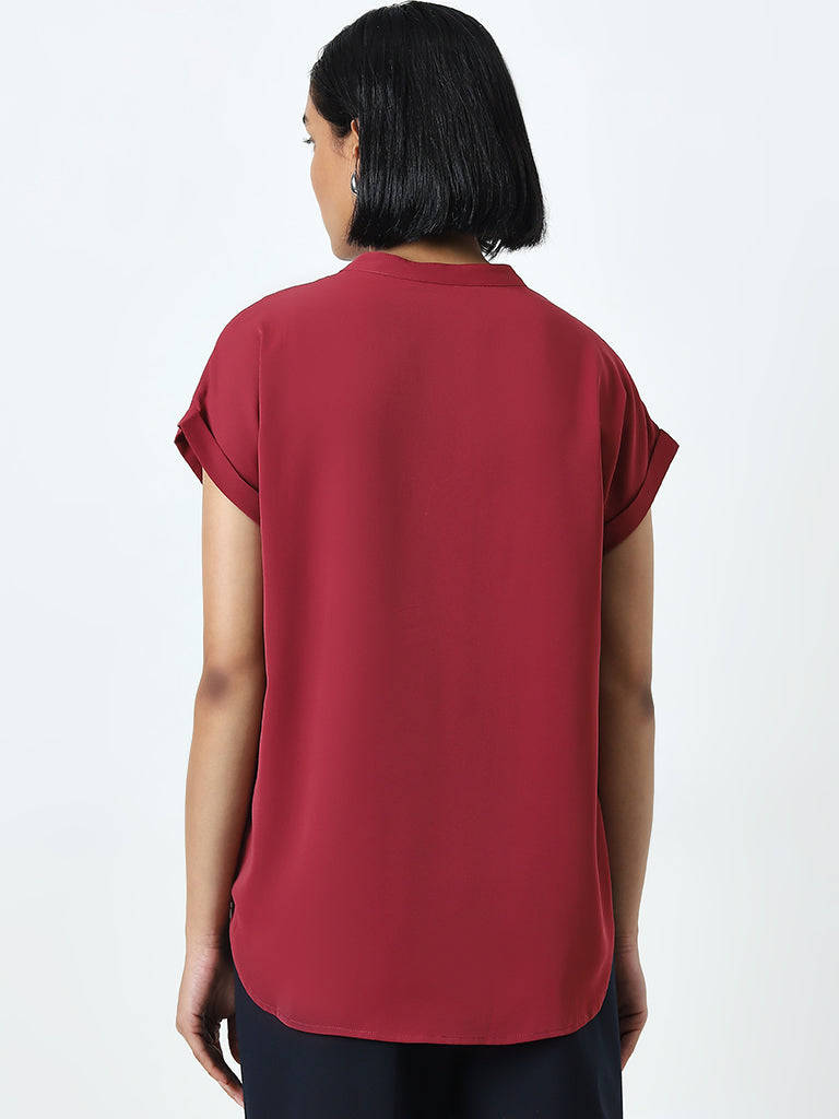 Wardrobe Wine Solid Top