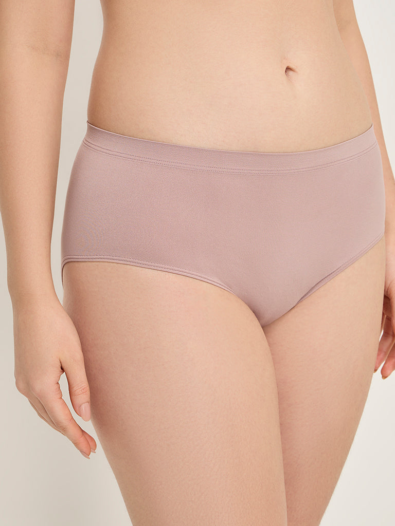 Wunderlove Mauve Seam Free Full Brief