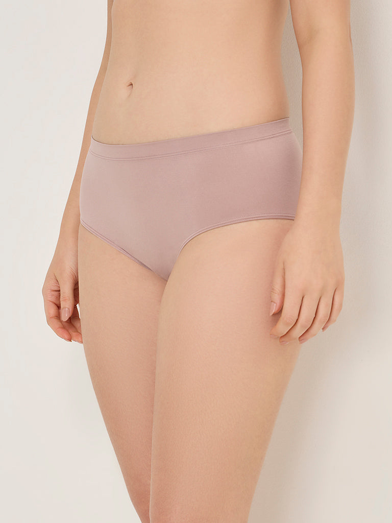 Wunderlove Mauve Seam Free Full Brief